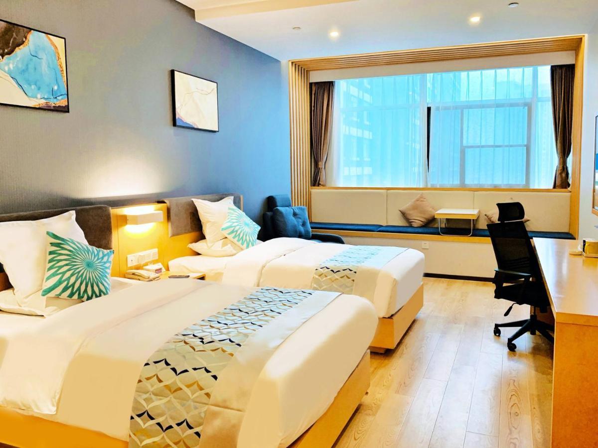 Holiday Inn Express - Jinan Exhibition Center, An Ihg Hotel Exteriér fotografie